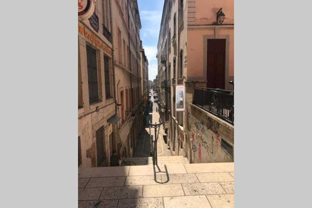 Appartement Entier - Refait A Neuf - Loft - City Center Lyon Dış mekan fotoğraf